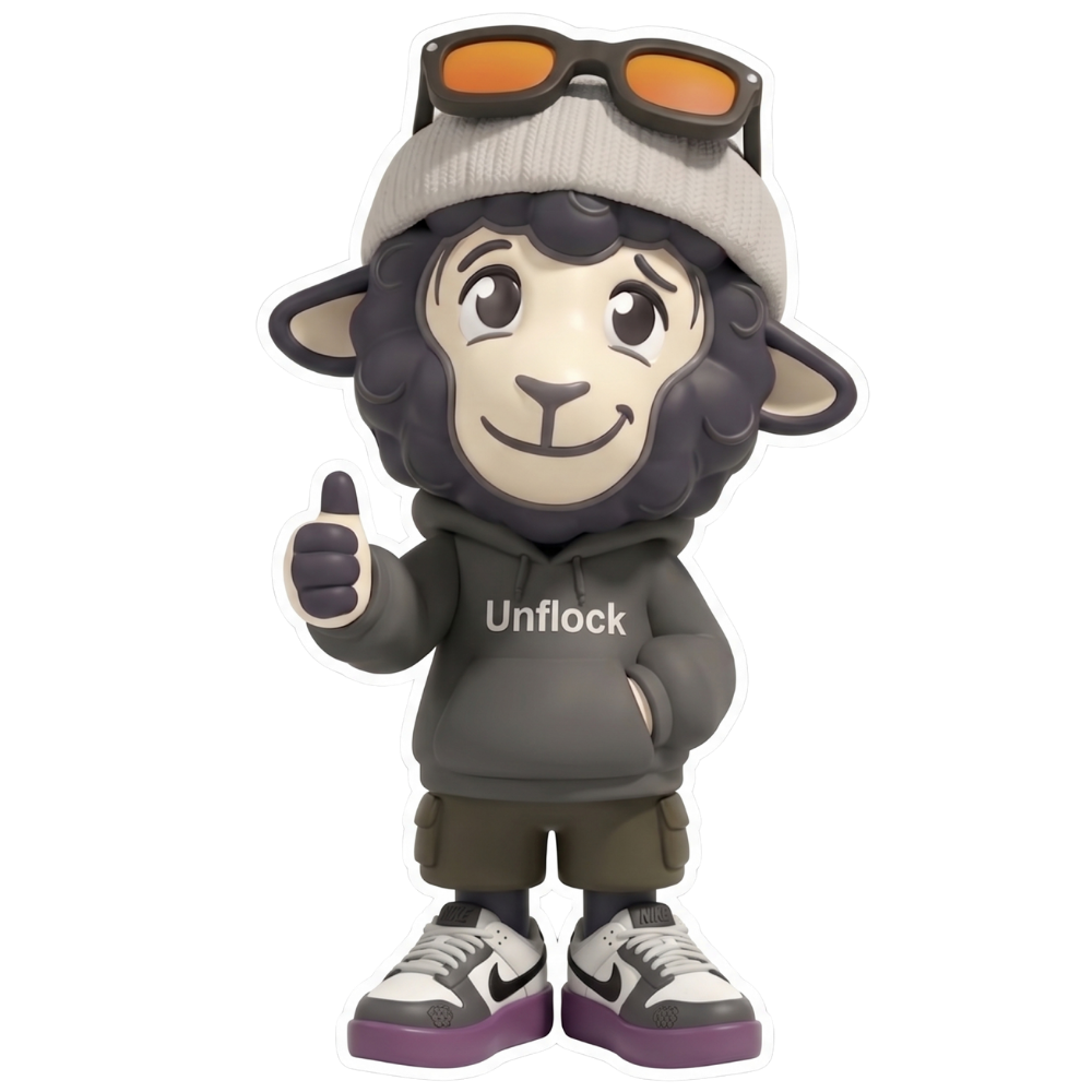 Unflock Mascotte